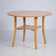Nordic Modern Coffee / Side Table in Birch, Finland 1950s