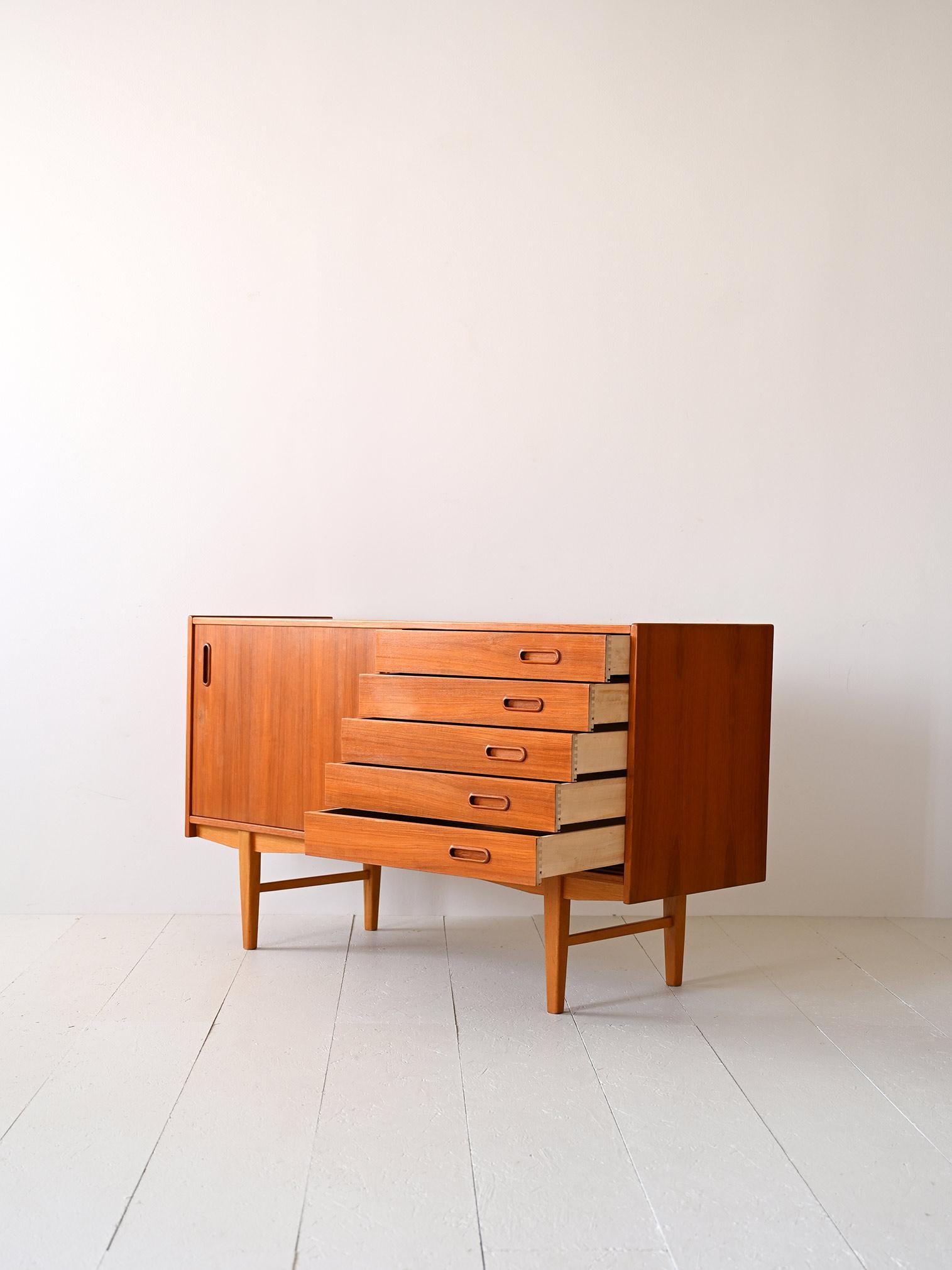 Mid-20th Century Nordic sideboard with drawers