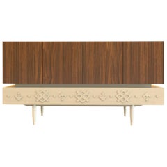 Nordic-Style Wood Sideboard Svalbard