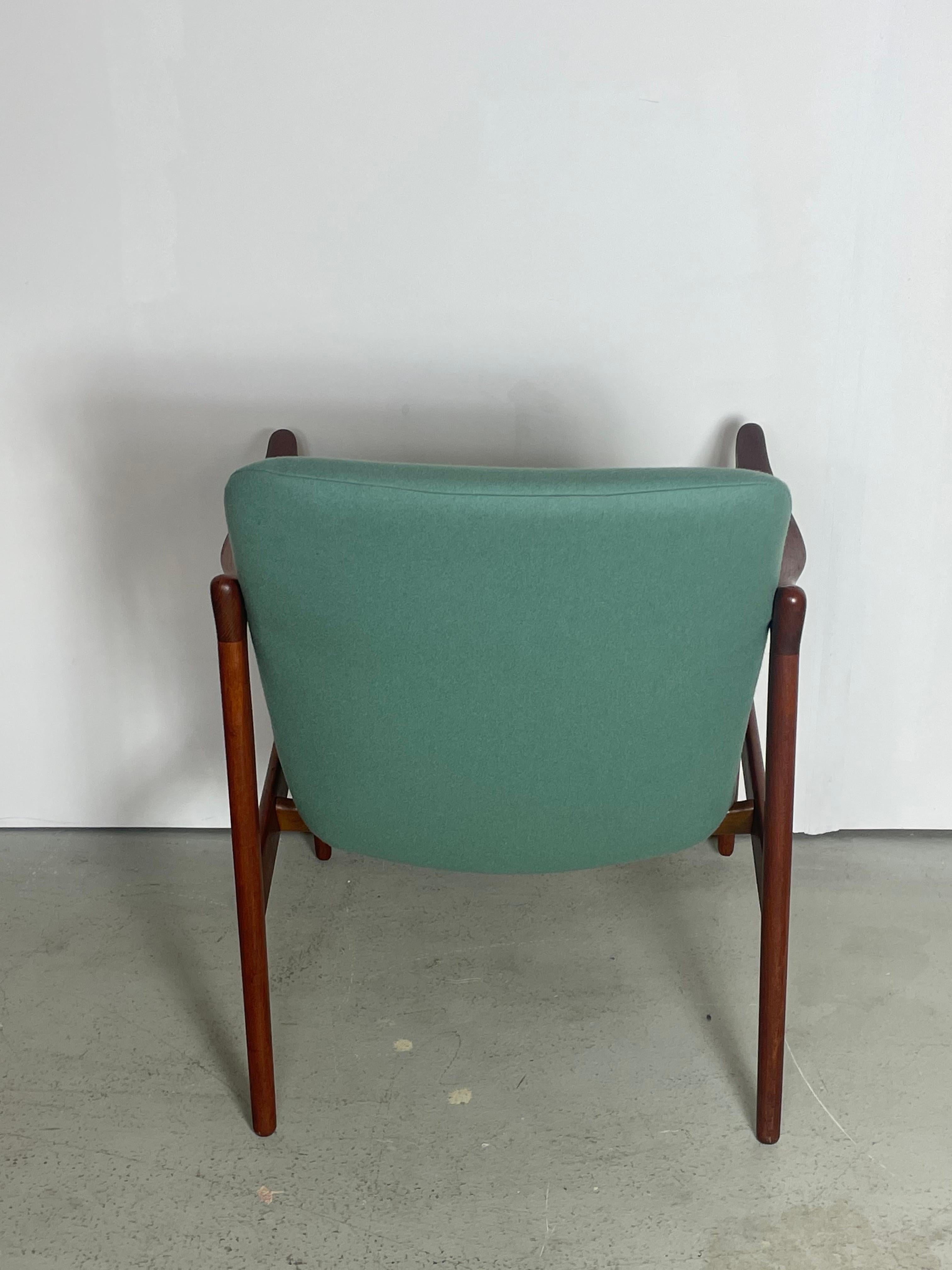 Nordic Teak Arm Chair by Fredrik A. Kayser, 1950s For Sale 3