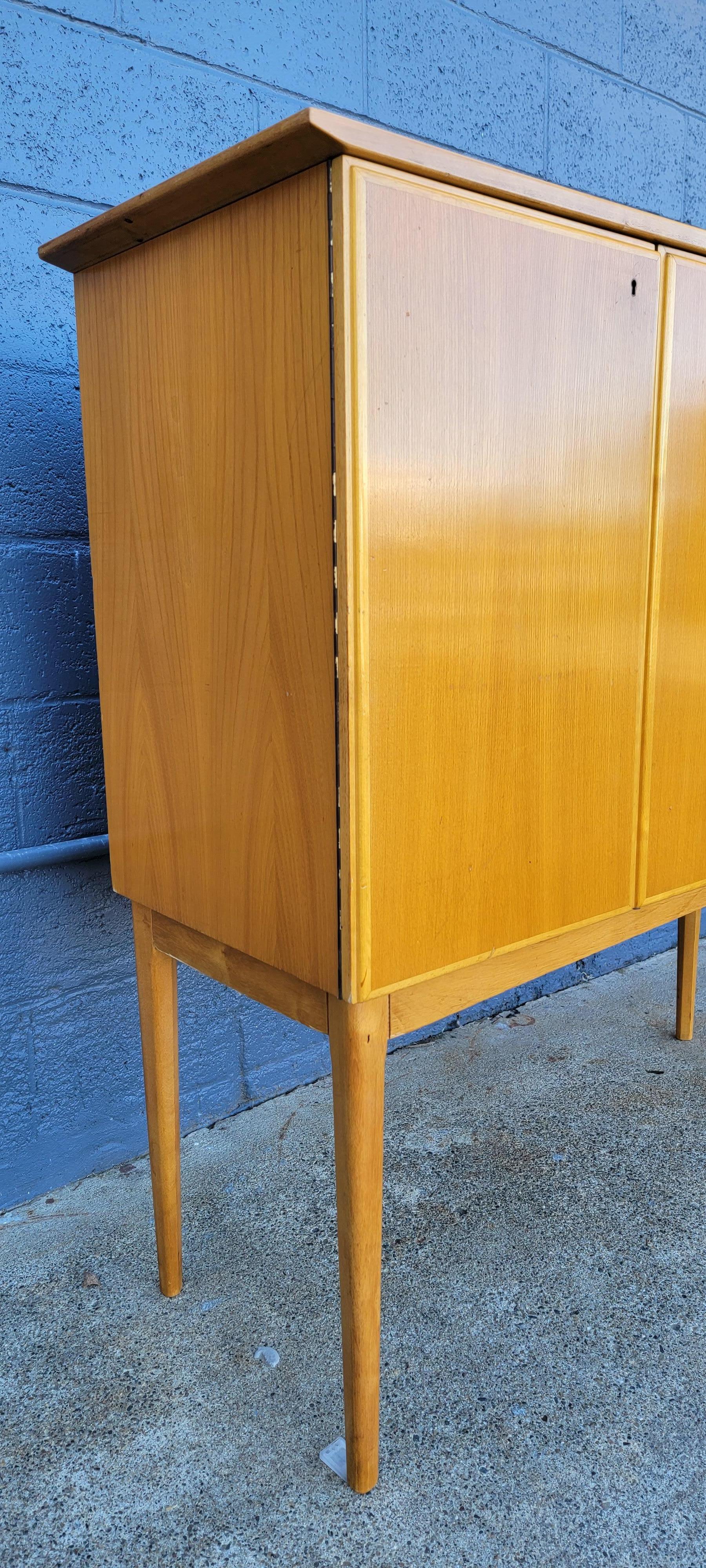 Nordiska Danish Modern Cabinet Attributed to Carl-Axel Acking  In Good Condition For Sale In Fulton, CA
