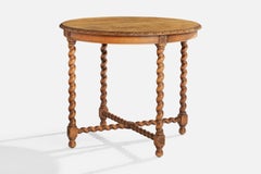 Nordiska Kompaniet, Mesa de centro, Roble, Suecia, años 1920