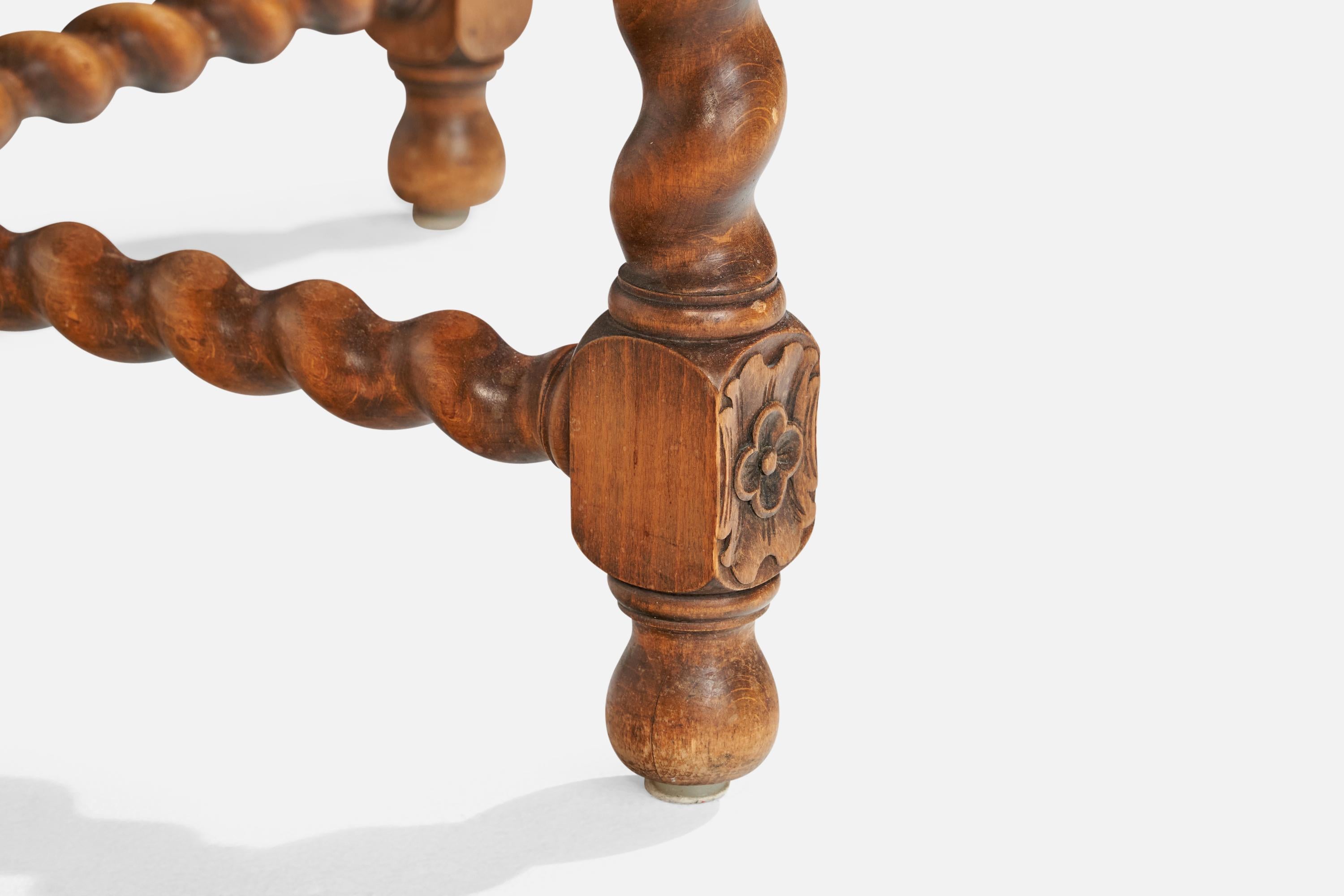 Scandinavian Modern Nordiska Kompaniet, Center Table, Oak, Sweden, 1920s For Sale