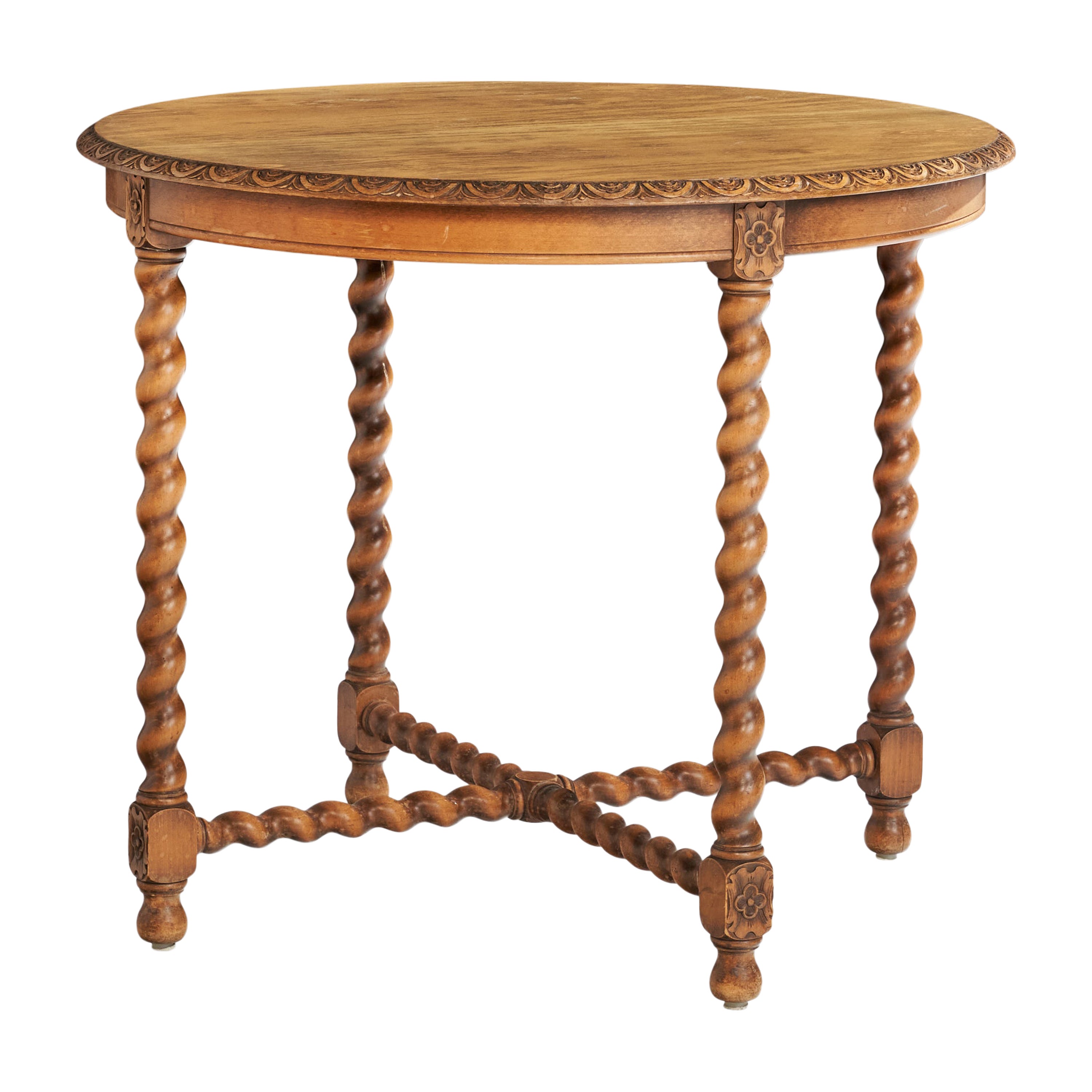 Nordiska Kompaniet, Center Table, Oak, Sweden, 1920s