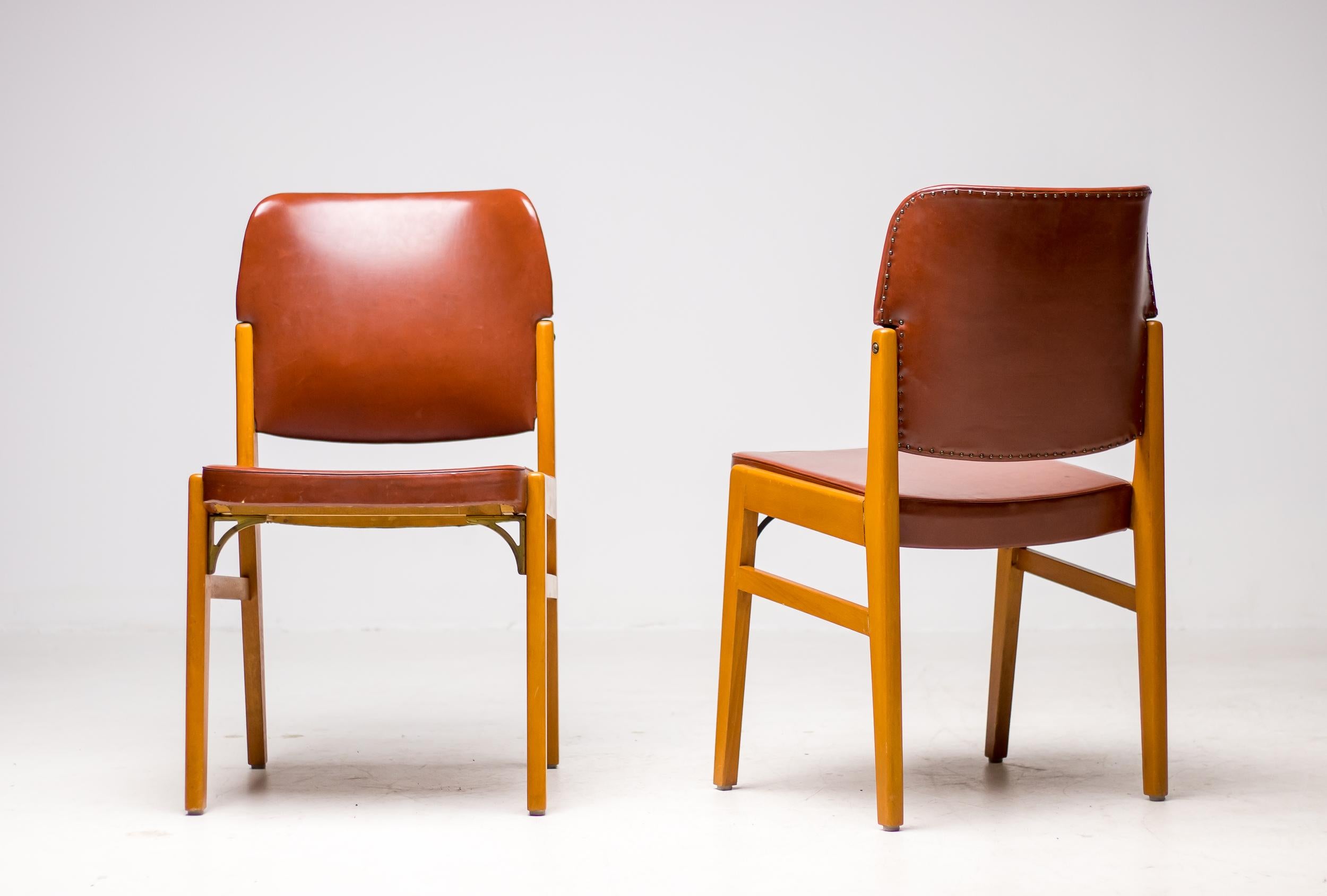 Bronze Nordiska Kompaniet Chairs For Sale