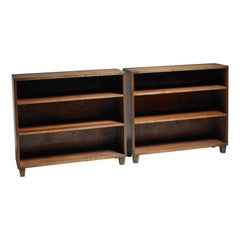Nordiska Kompaniet Pair of Birch Bookcases, Sweden, 1943