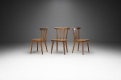 Nordiska Kompaniet Pine "Ekerö" Chairs, Sweden 1930s