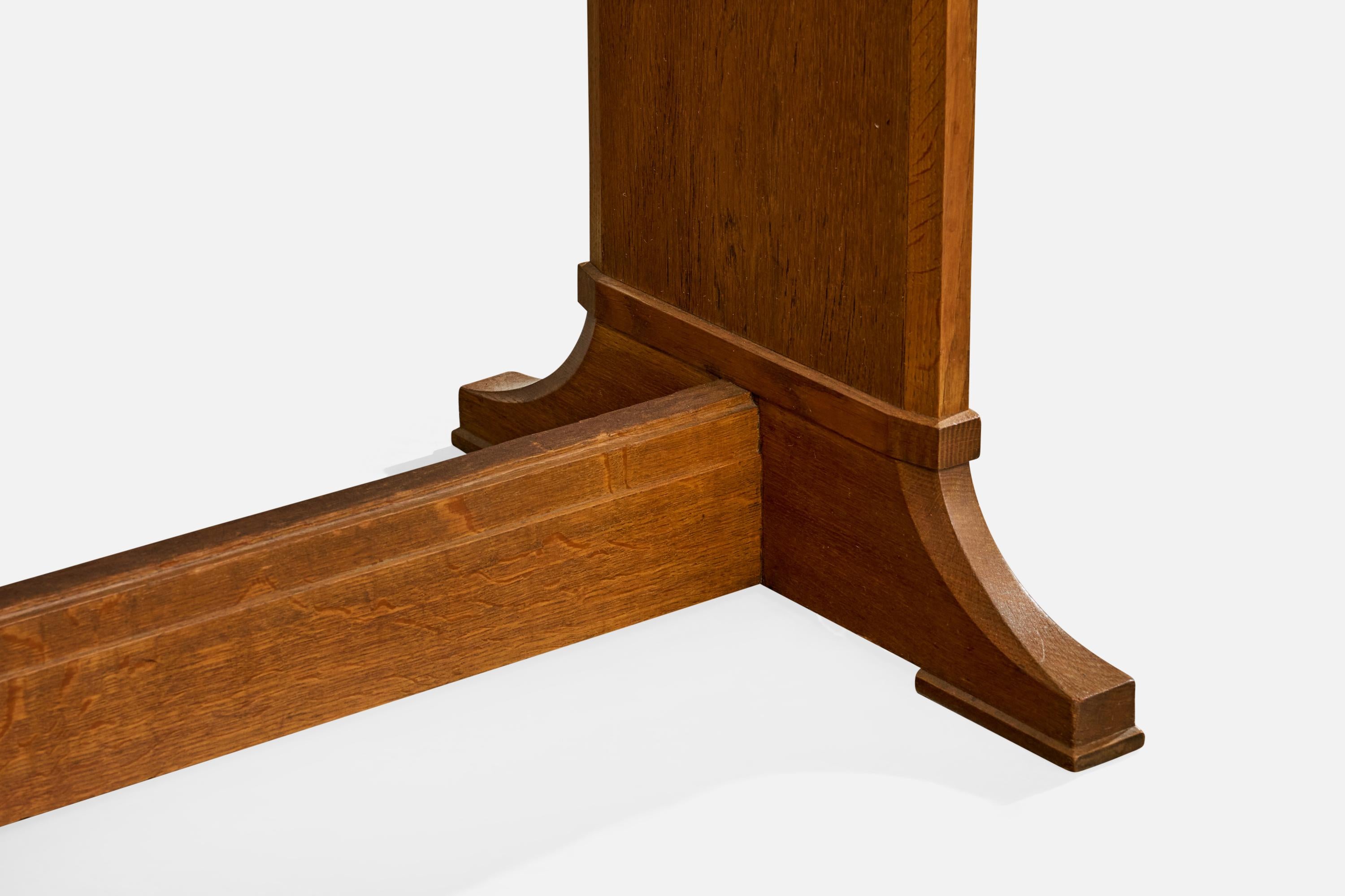 Nordiska Kompaniet, Side Tables, Oak, Sweden, 1930s For Sale 6