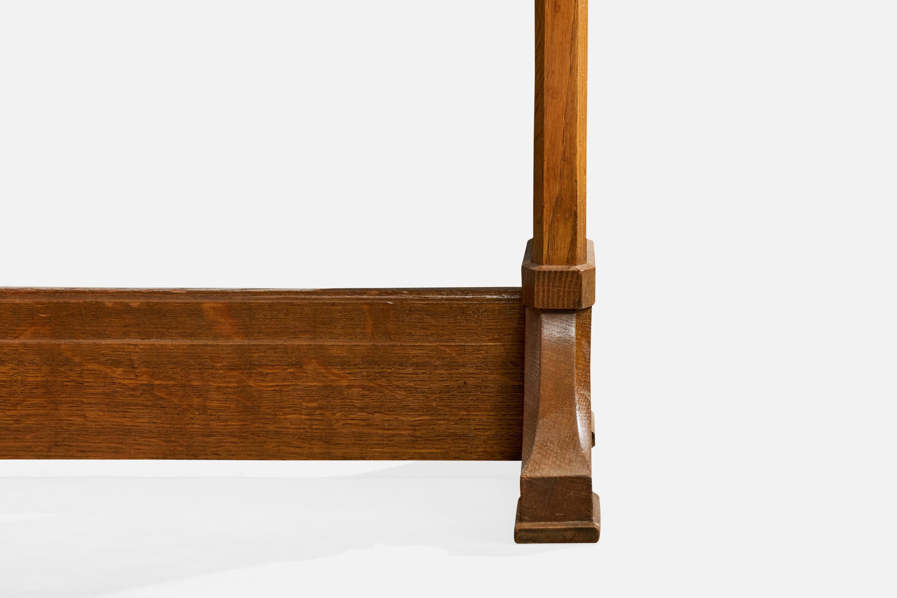 Nordiska Kompaniet, Side Tables, Oak, Sweden, 1930s For Sale 3