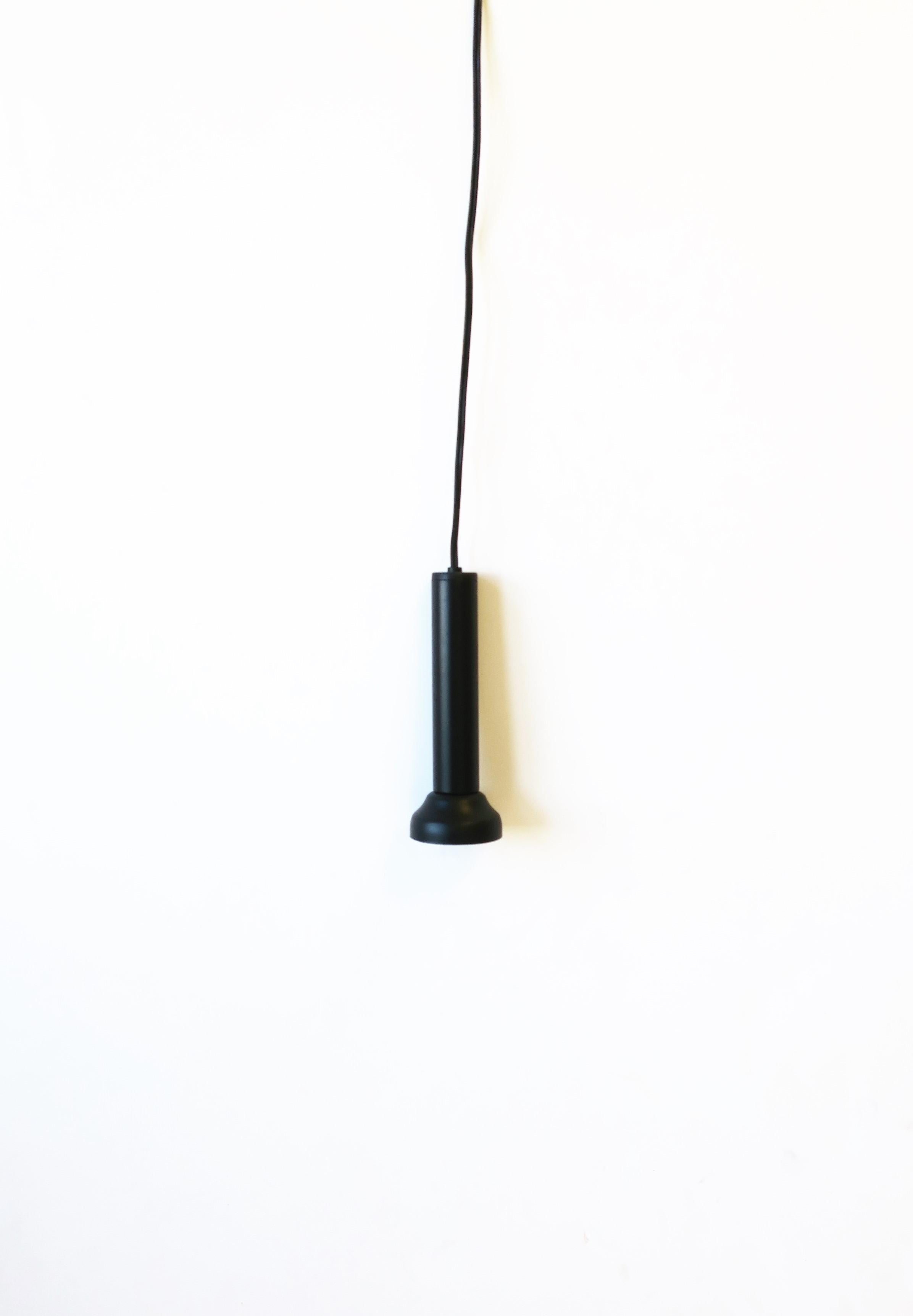 Scandinavian Danish Postmodern Black Pendant Lights by NordLux, Set of 3 For Sale 2