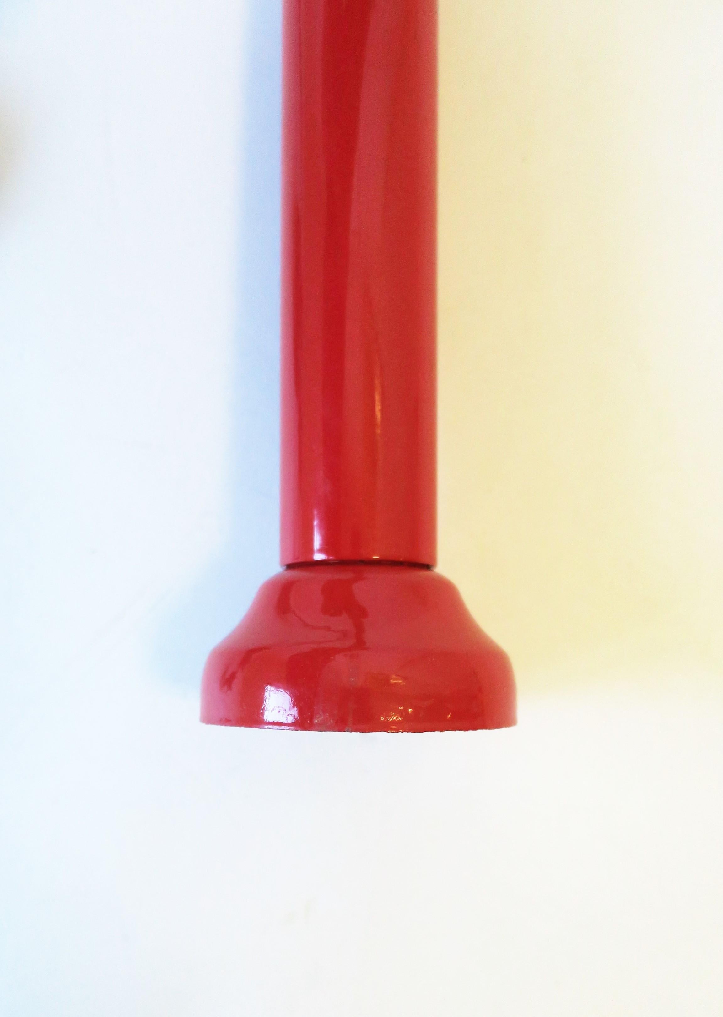 Scandinavian Danish Postmodern Red Pendant Lights by NordLux, Pair For Sale 6