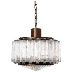 Nordlys Chandelier Nr. 4644 by Erik Wärnå for Danish Kemp & Lauritzen, 1960s