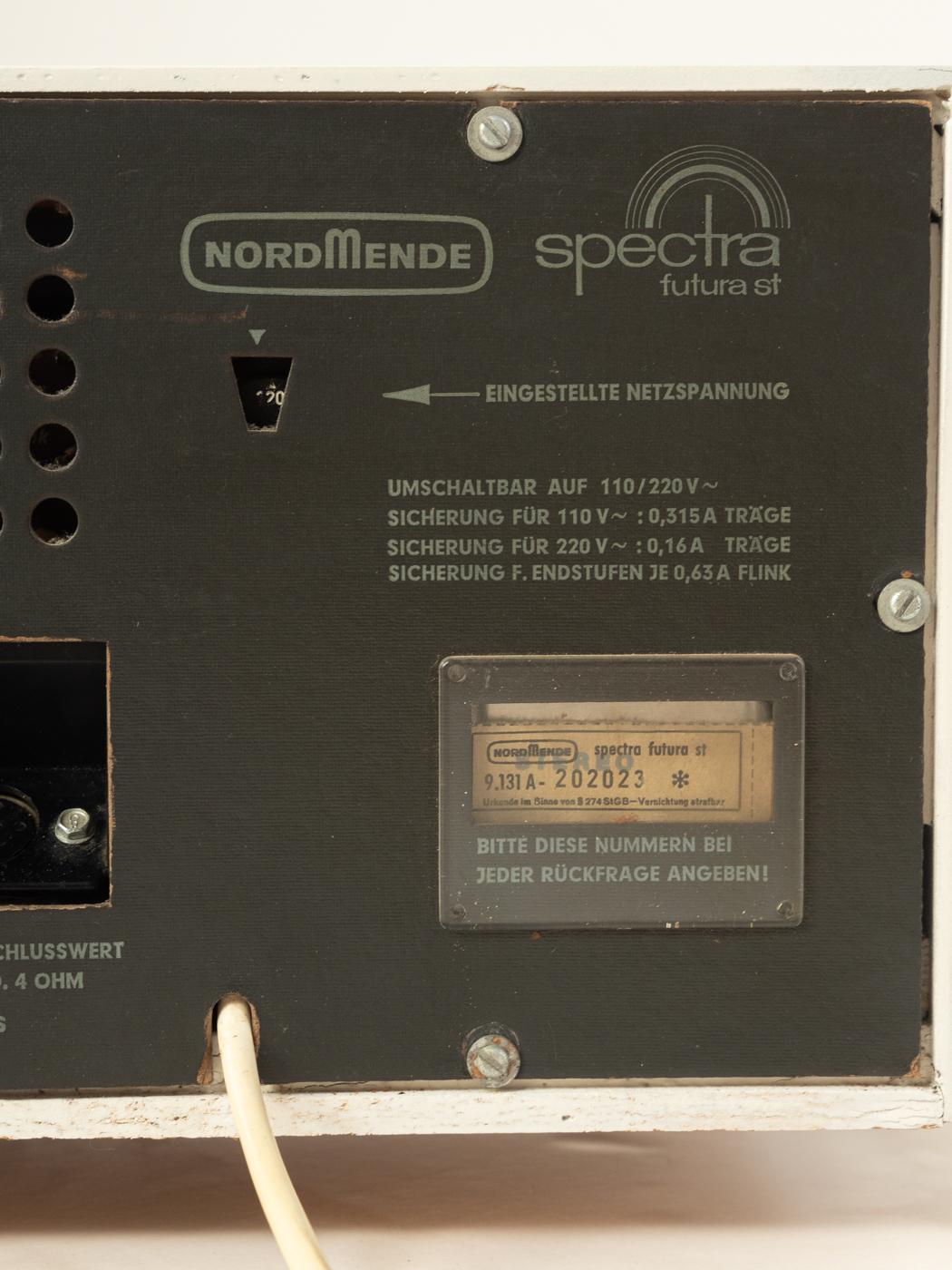 Radio NORDMENDE «SPECTRA FUTURA », Raymond Loewy en vente 9