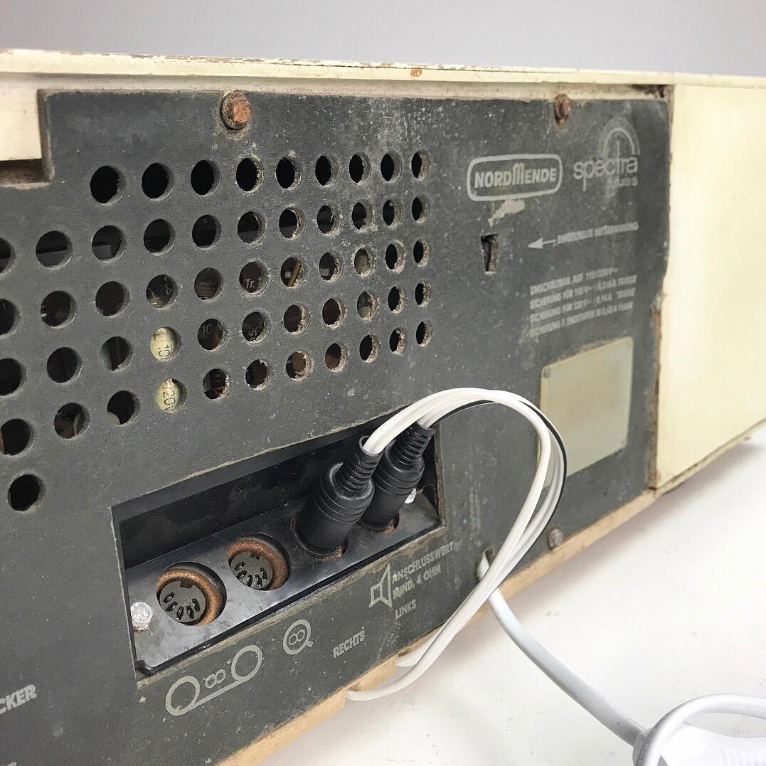 Nordmende Spectra Futura Stereo Radio by Raymond Loewy, 1968 In Good Condition In Haderslev, DK