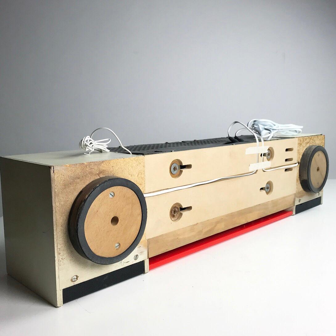 Mid-20th Century Nordmende Spectra Futura Stereo Radio by Raymond Loewy, 1968