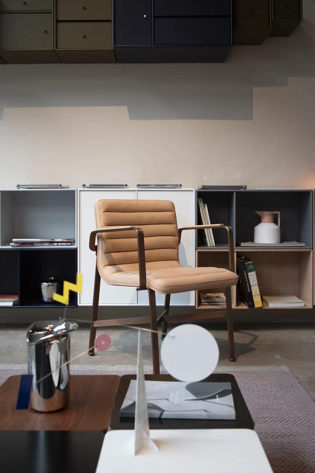 NORDST AYA  Fauteuil entièrement en aniline  Cadre en cuir massif, design danois en vente 7