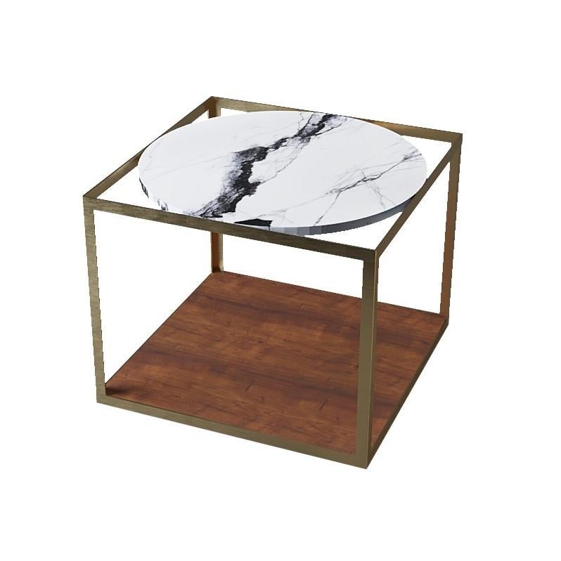 𝗣𝗿𝗼𝗱𝘂𝗰𝘁 𝗗𝗲𝘁𝗮𝗶𝗹𝘀:
Harmonious rupture between rigid frames and curved tabletops. A game of geometrical shapes designed to include and balance basic forms while keeping a modern and stylish look. Like the stone in a ring, the marble is