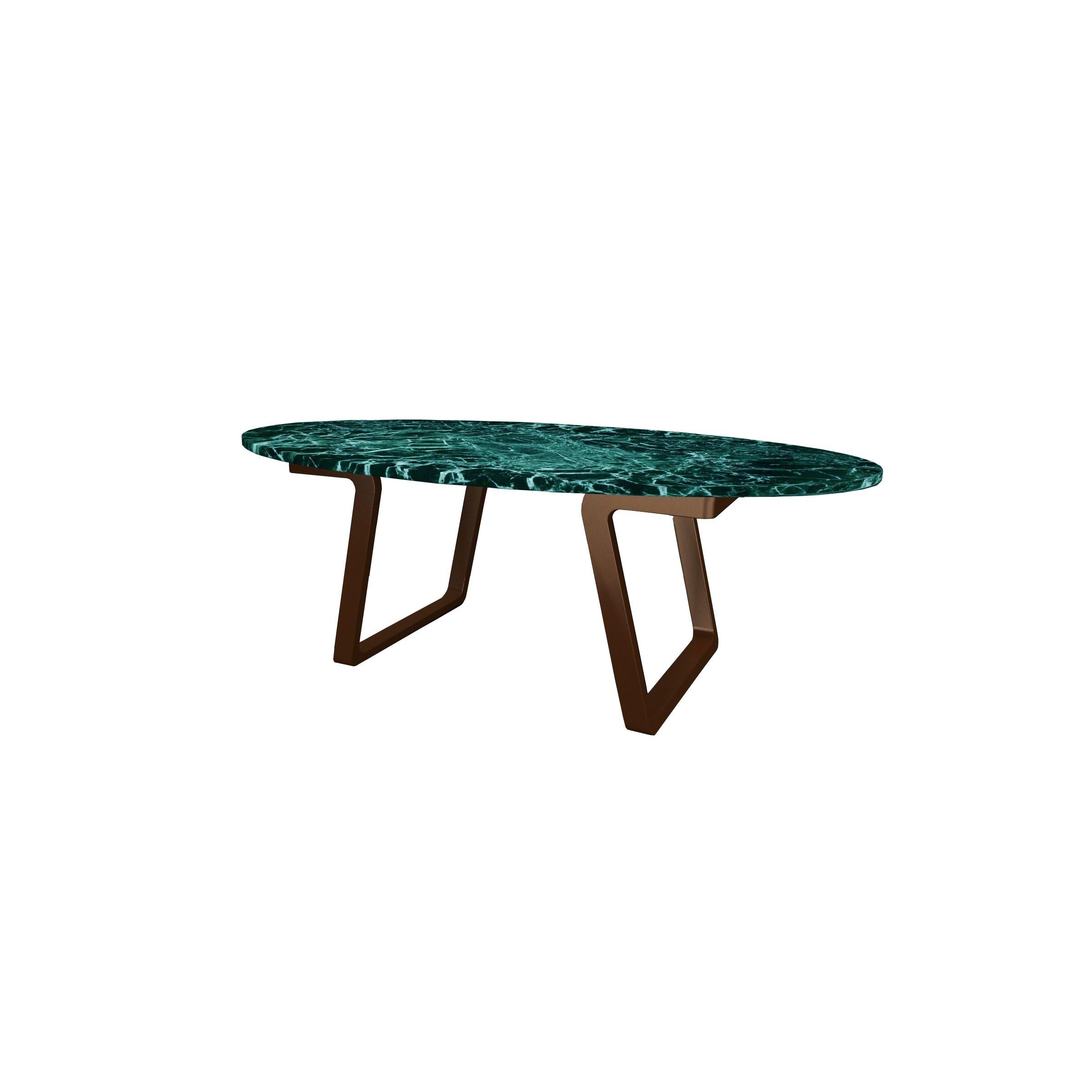 Chinese NORDST JERRY Coffee Table, Italian Grey Rain Marble, Danish Modern Design, New For Sale