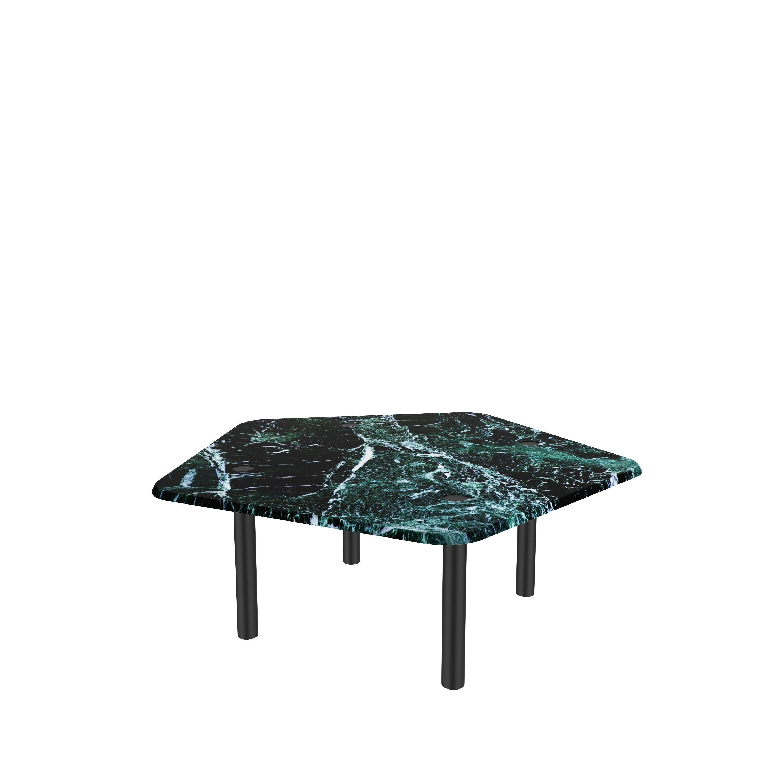Scandinavian Modern NORDST JOB Coffee Table, Italian White Mountain Marble, Danish Modern Design For Sale