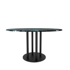 NORDST Lot Table à manger,  Marbre vert italien, design moderne danois, nouveau