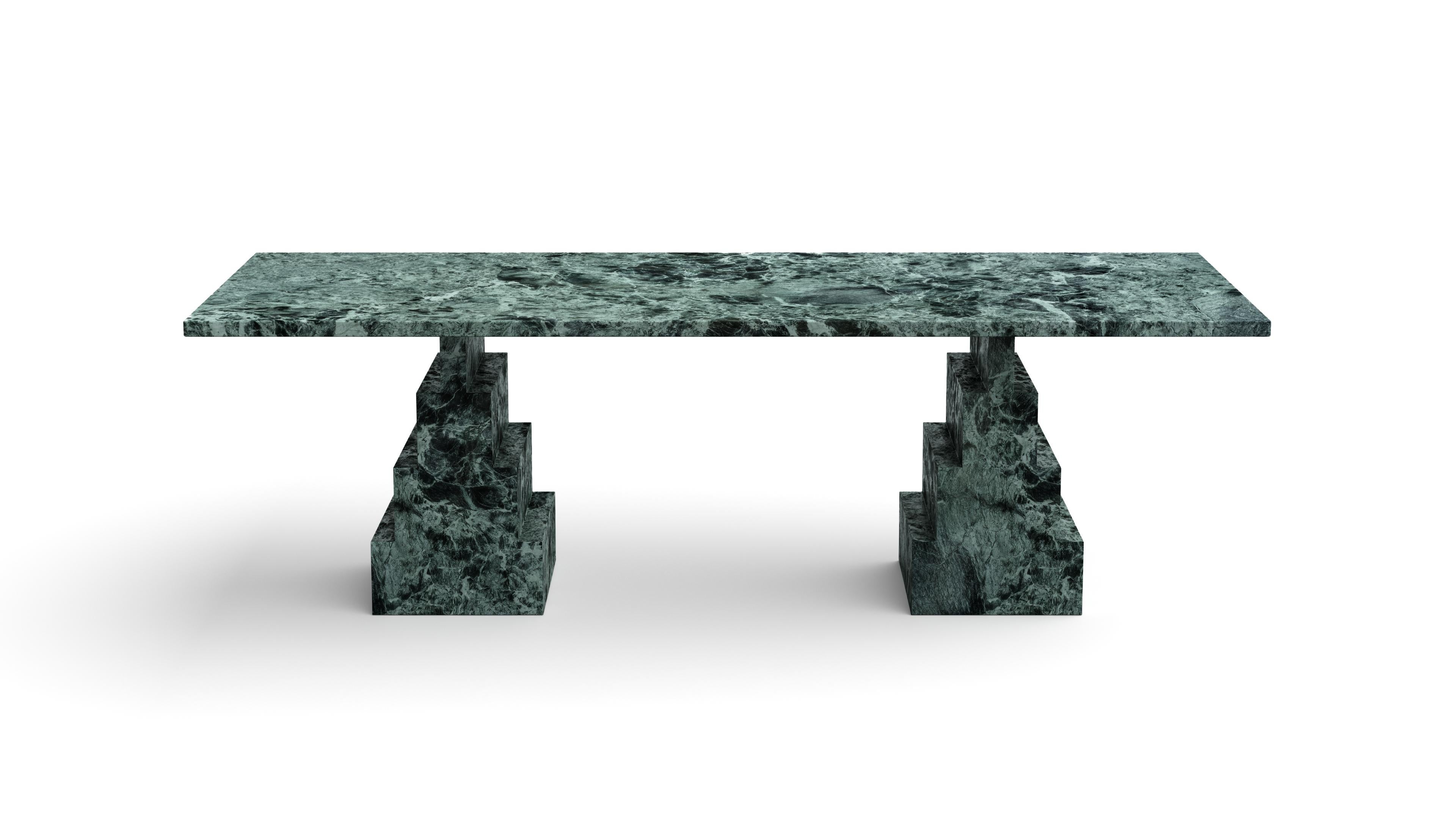 𝗣𝗿𝗼𝗱𝘂𝗰𝘁 𝗗𝗲𝘁𝗮𝗶𝗹𝘀 :
La série Nikos présente une esthétique sophistiquée et sculpturale pour toutes les pièces avec ses pieds caractéristiques. Le beau croisement entre des pièces solides et un plateau d'équilibre. 

Le Nikos pourrait