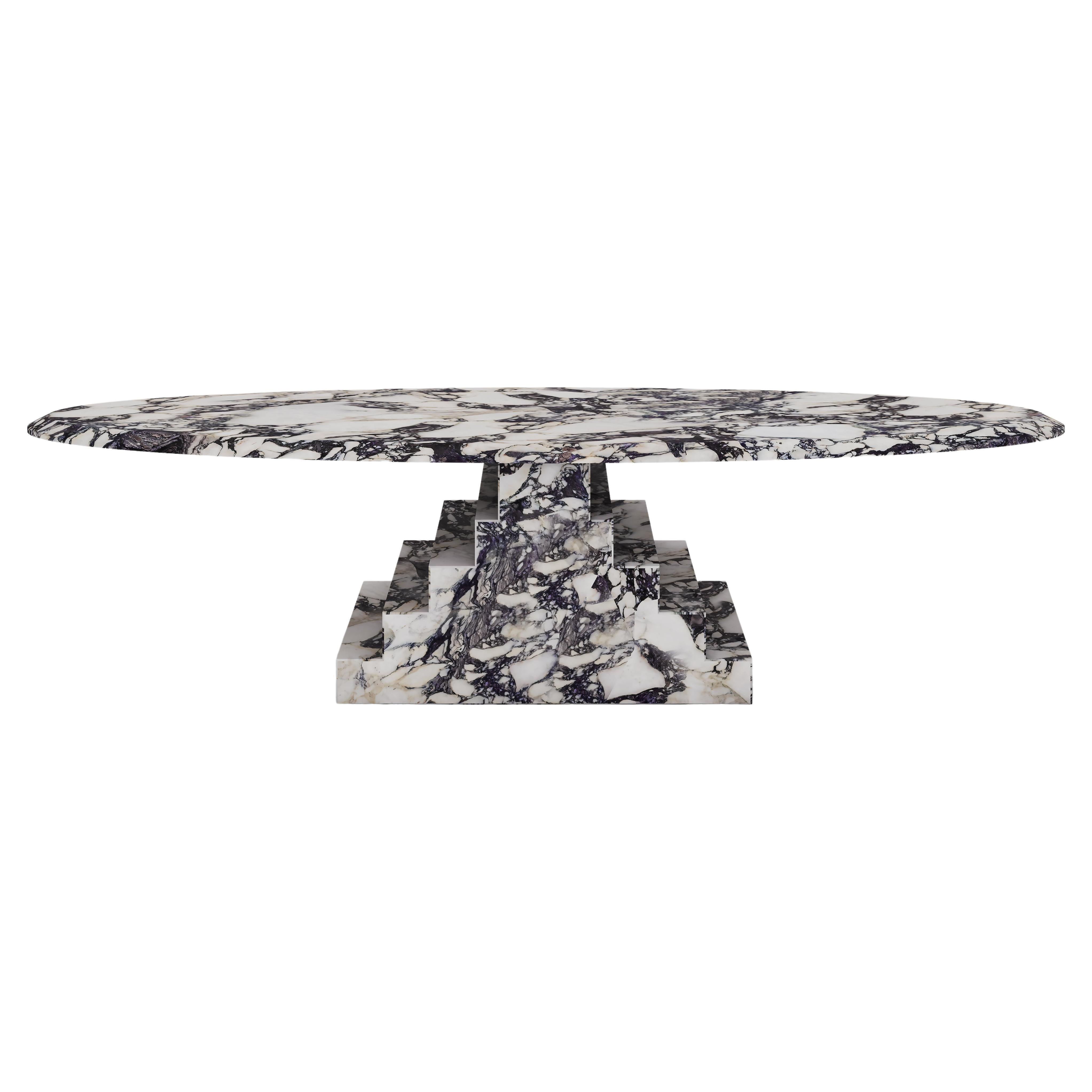 Table basse NORDST NIKO, marbre italien Calacatta, design moderne danois, nouveau en vente