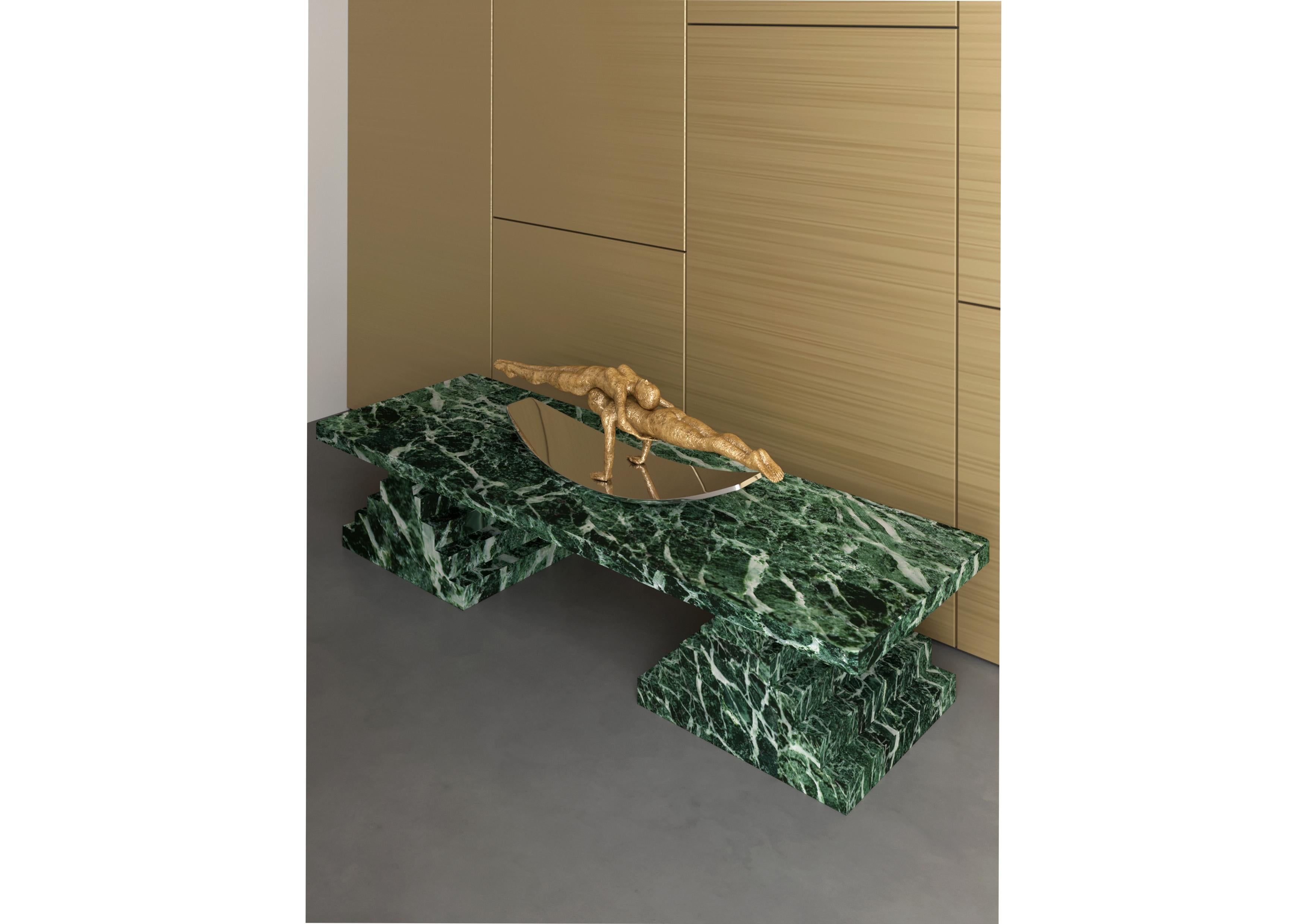 Chinese NORDST NIKO Rect. Coffee table, Italian Red Travertine, Danish Modern Design For Sale