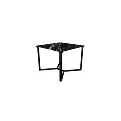 NORDST TEDDY Side Table, Italian Grey Rain Marble, Danish Modern Design, New