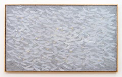 Summer Storm - bright, lively, colourful, layered abstract, oil on canvas