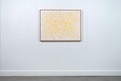 Sunny Days - Dipinto astratto a olio su tela, incorniciato, 31,5 x 41,5 pollici