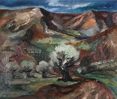 Noreibiar - Scandinavian School 1930 Oil, Norwegian Landscape