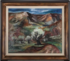 Noreibiar - Scandinavian School 1930 Oil, Norwegian Landscape