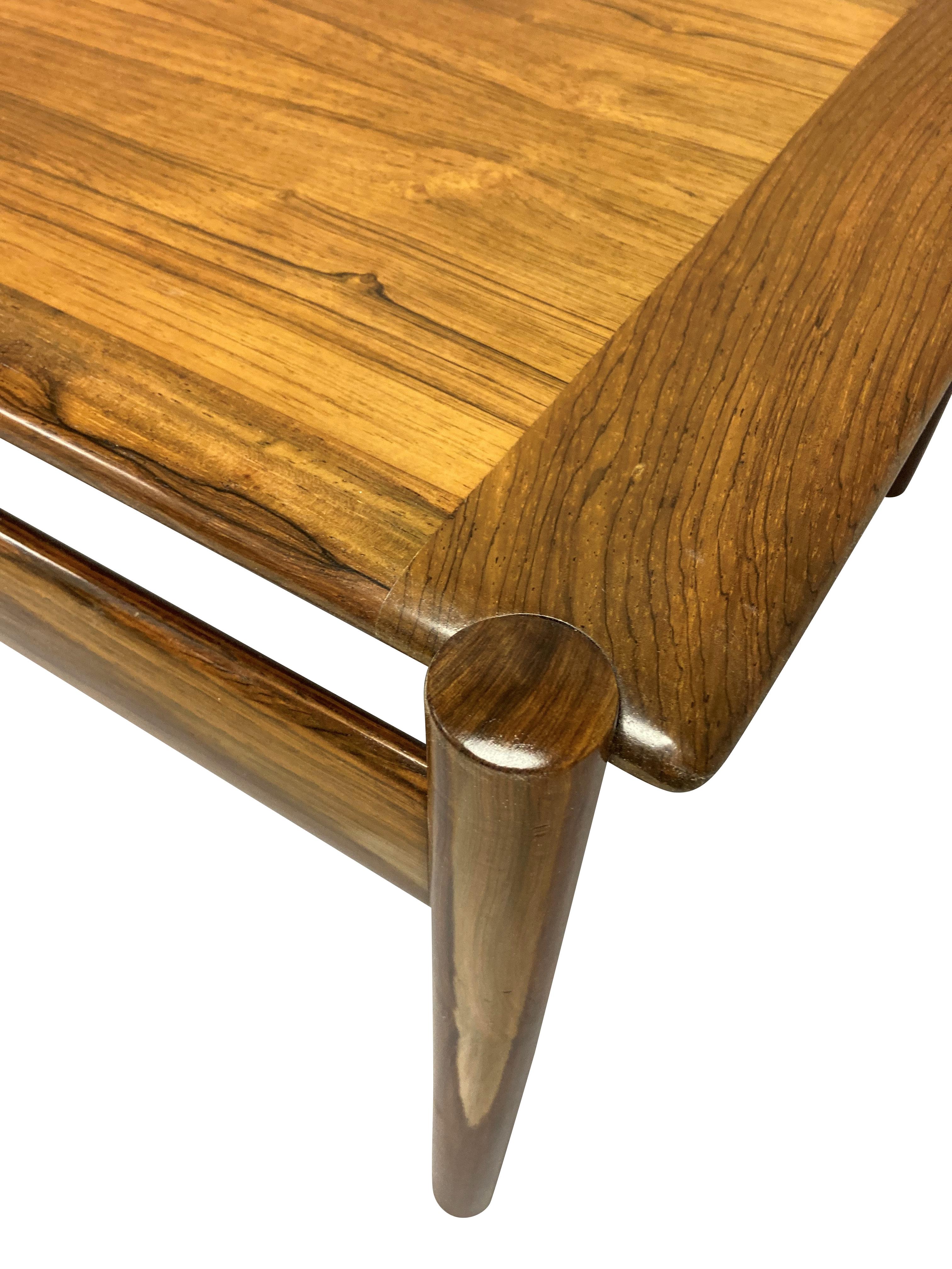 Norwegian Norgwegian Rosewood Occasional Table by Dokka Mobler For Sale