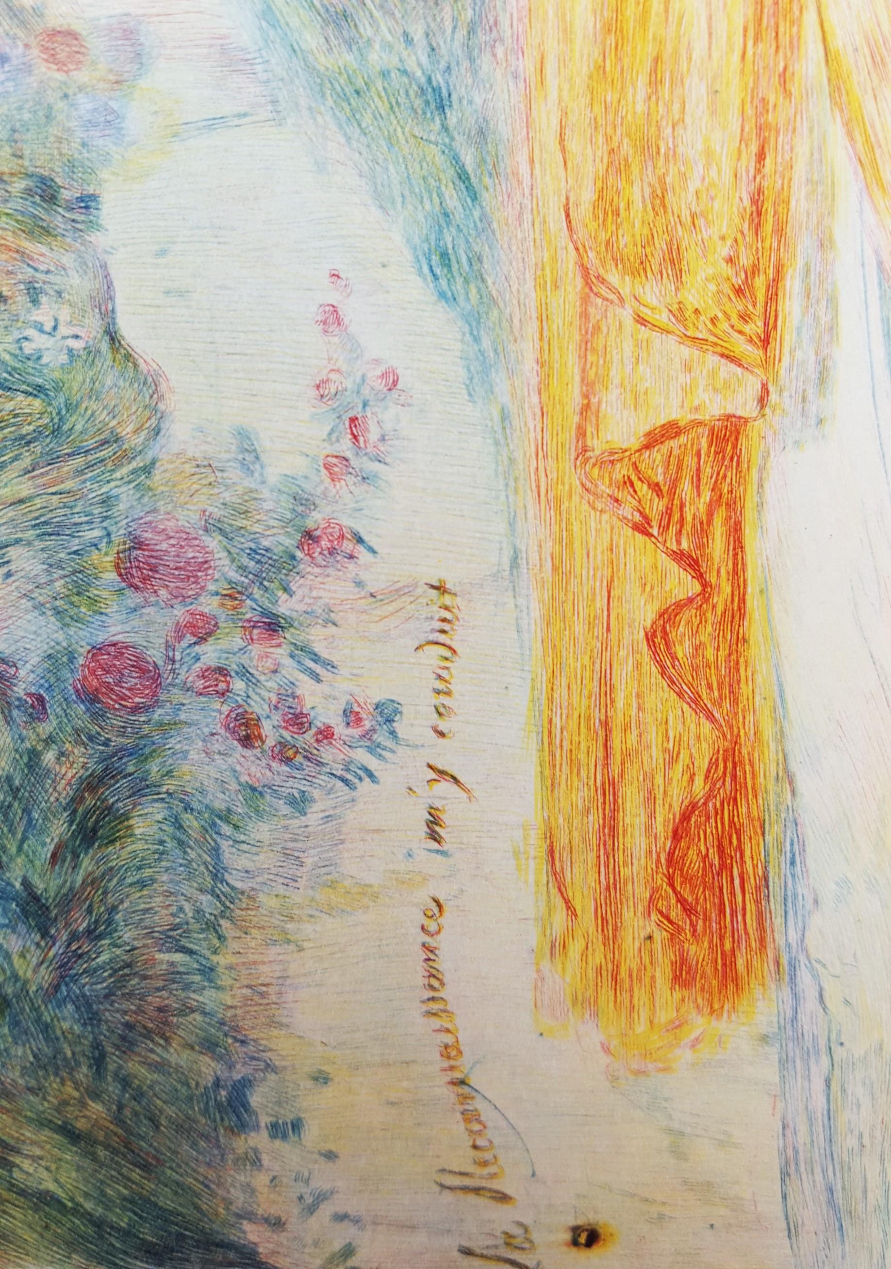 Porträt de Fanny Charrin /// Künstlerin Französischer Impressionist Moderne im Angebot 8