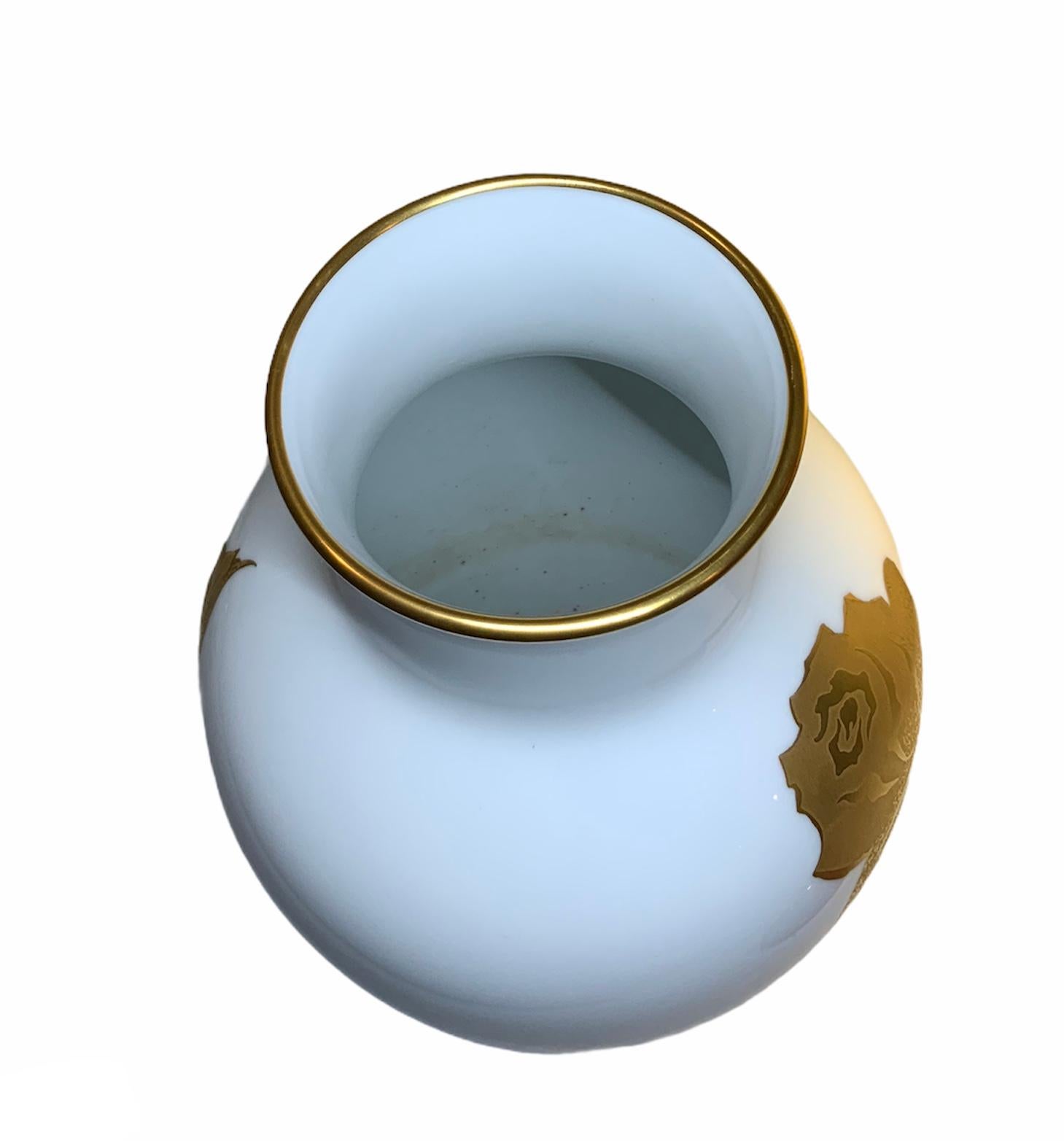 Giapponese Vaso da fiori in porcellana Noritake Okura in vendita