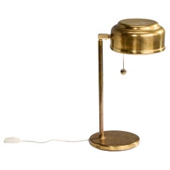 Norlett-Elit, Tischlampe, Messing, Schweden, 1970er Jahre