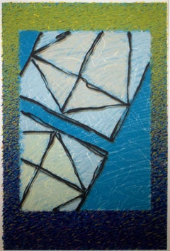 Norm Stewart Head to Head Signed Contemporary 7-C Screenprint 10/41 Framed 1992