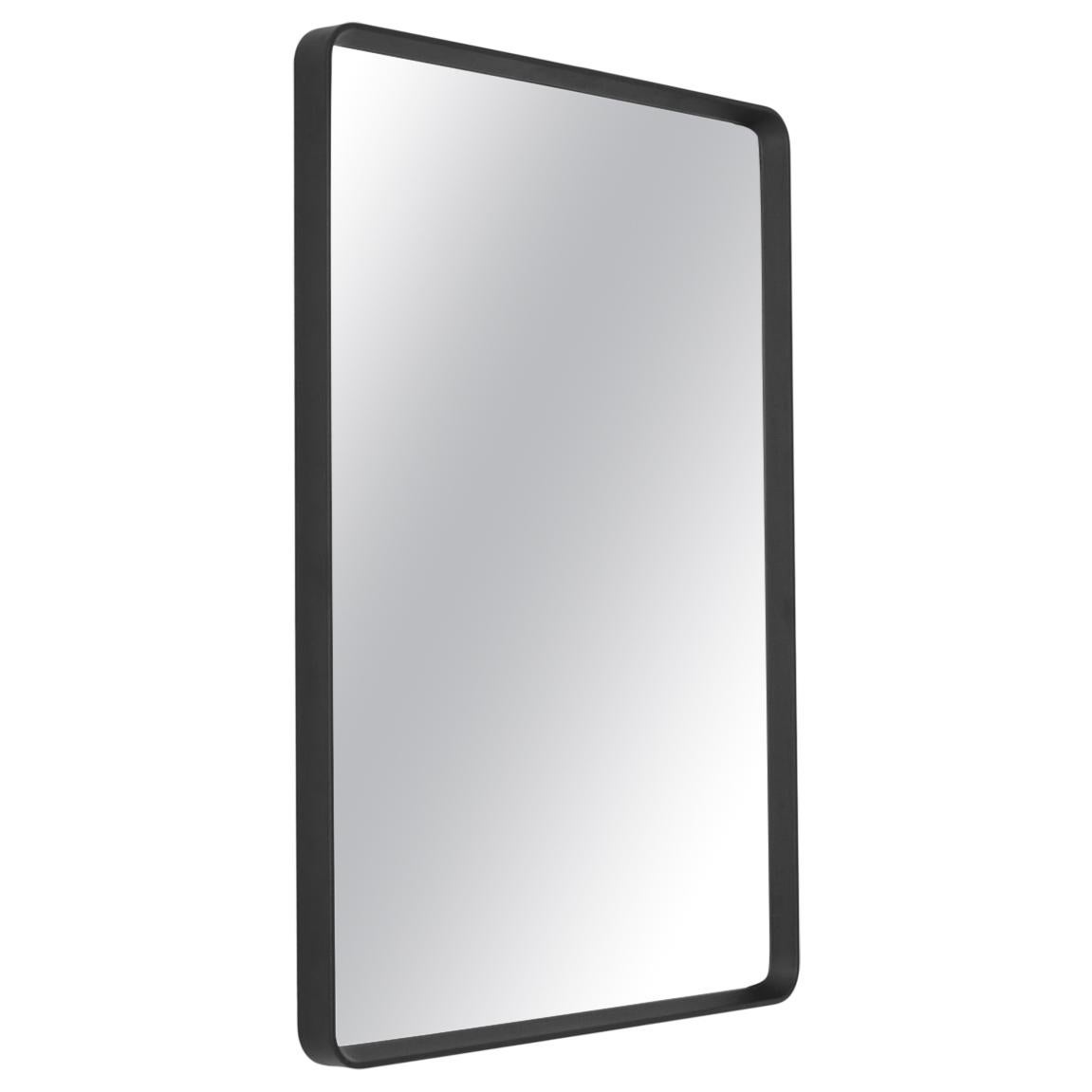Norm Wall Mirror, Black For Sale