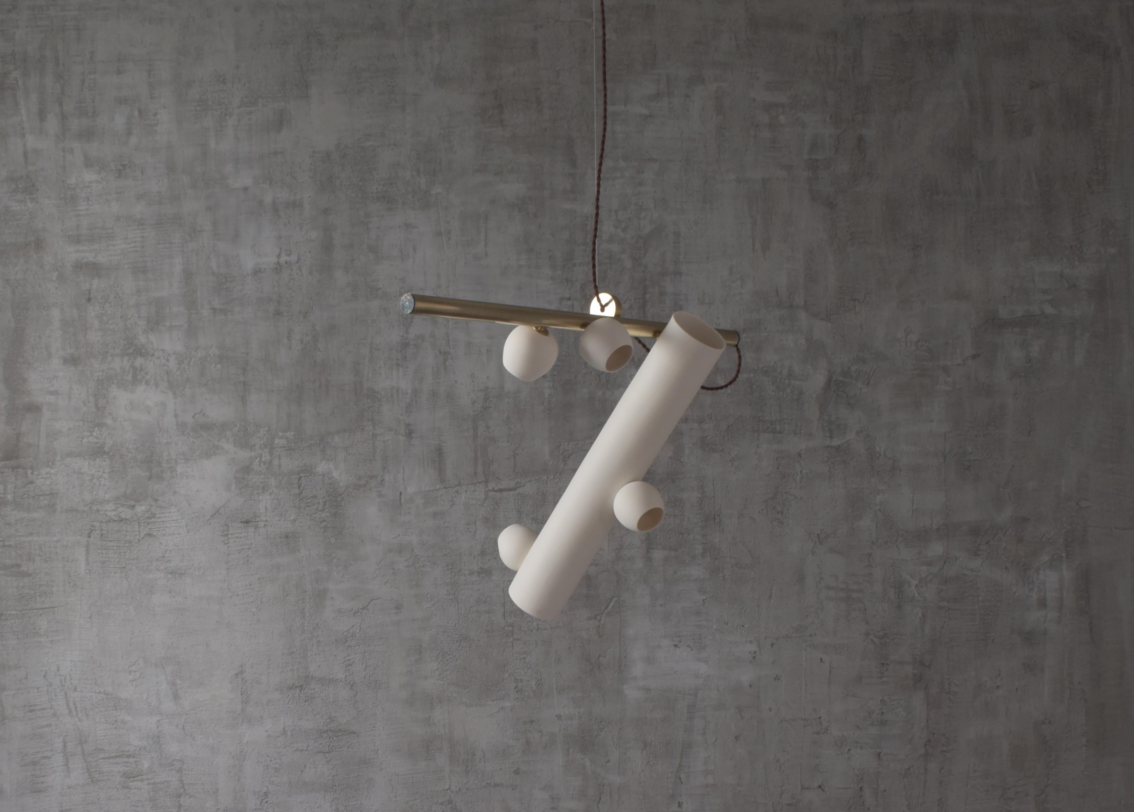 Moderne Lampe à suspension contemporaine Norma n° 3 en vente