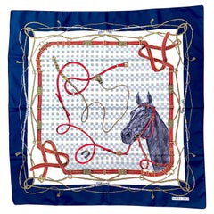 Norma Dori Vintage Equestrian Scarf, London