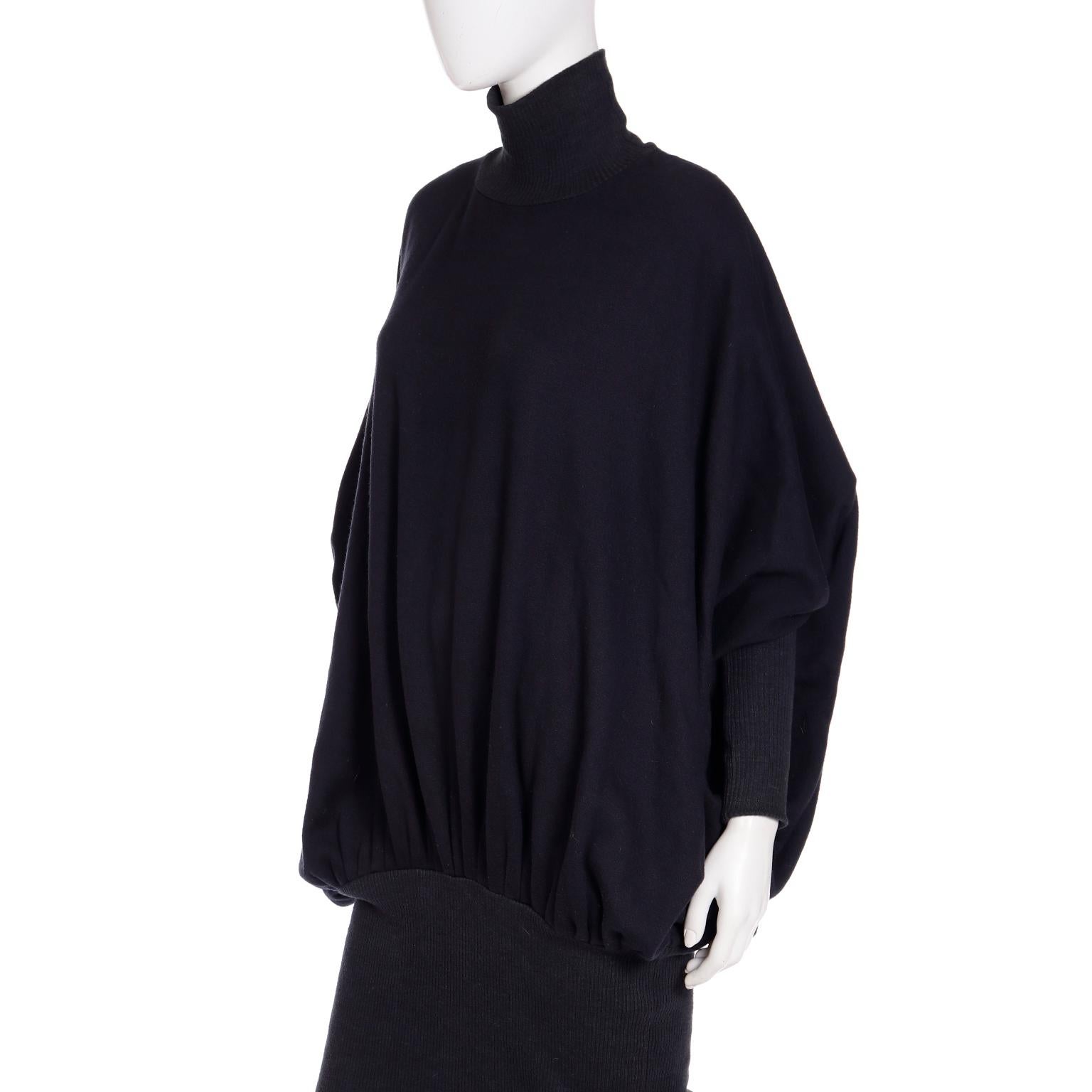 Norma Kamali 1985 Vintage Sweatshirt Material Dress in the MET 4