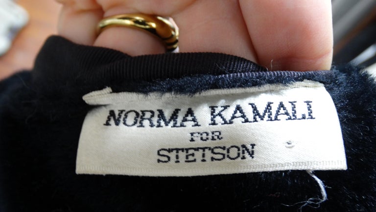 Norma Kamali Avant-Garde Faux Fur Shawl For Sale 5
