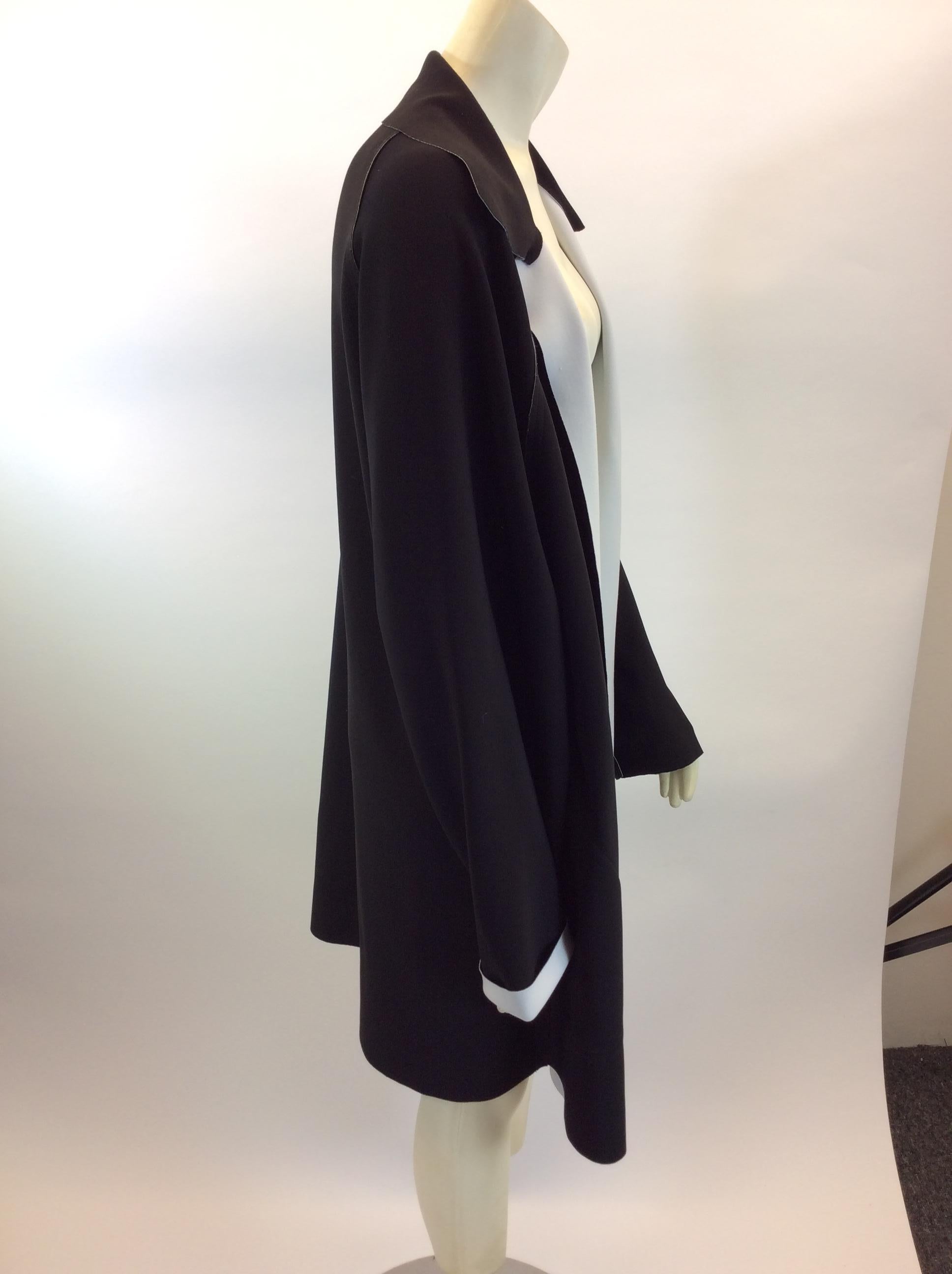 Women's Norma Kamali Black and White Jacket For Sale