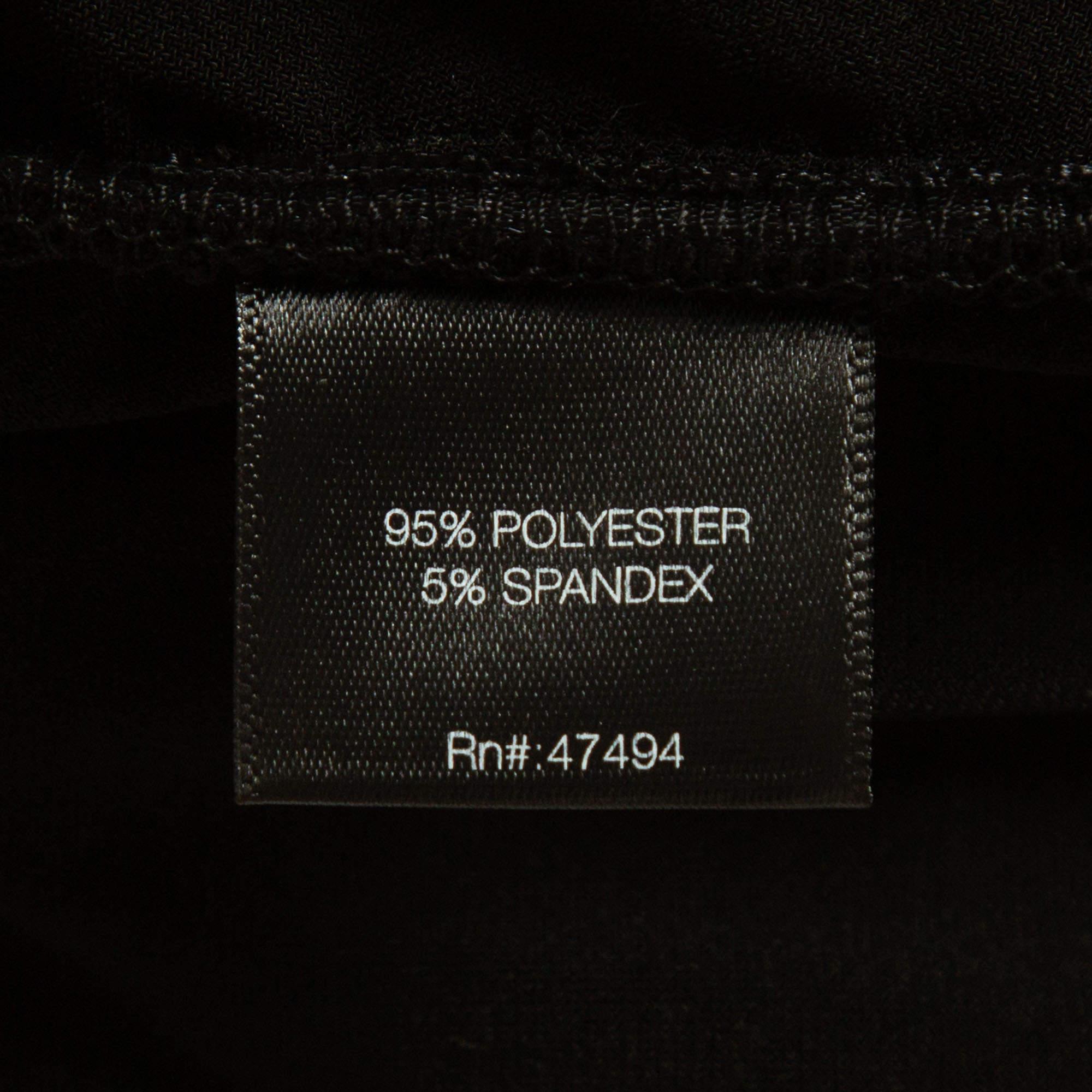 De las mujeres Traje de baño sin tirantes Norma Kamali Slinky Marissa de punto fruncido negro XL en venta