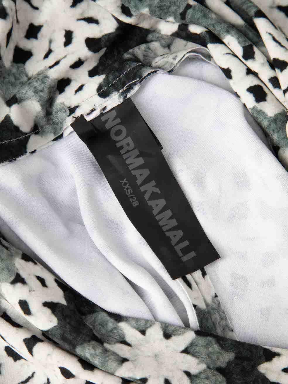 Pantaloni Norma Kamali grigi all'uncinetto taglia XXS In condizioni ottime in vendita a London, GB