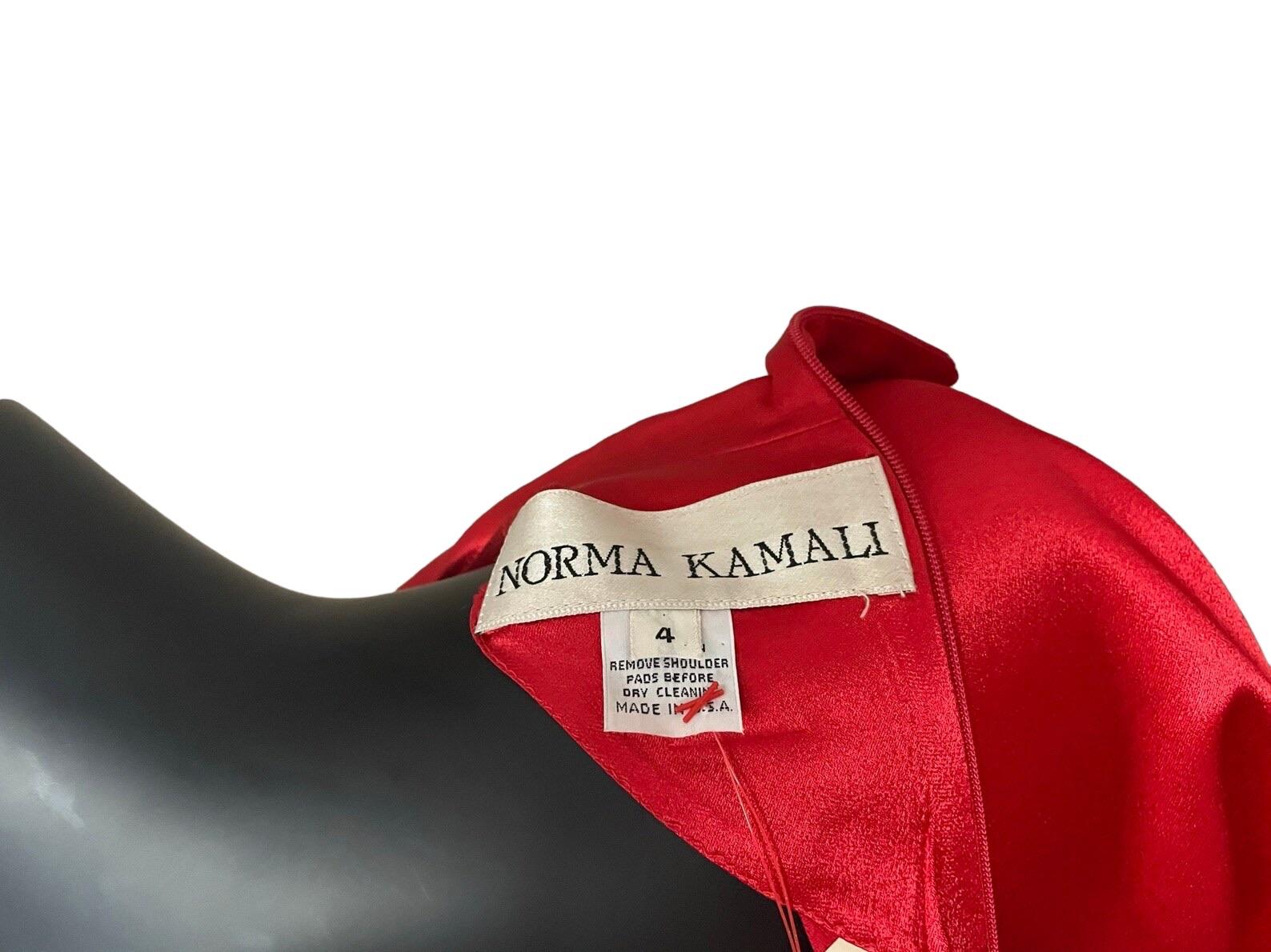 Combinaison rouge à lèvres Norma Kamali en vente 6