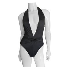 Norma Kamali New Plunging Swimsuit