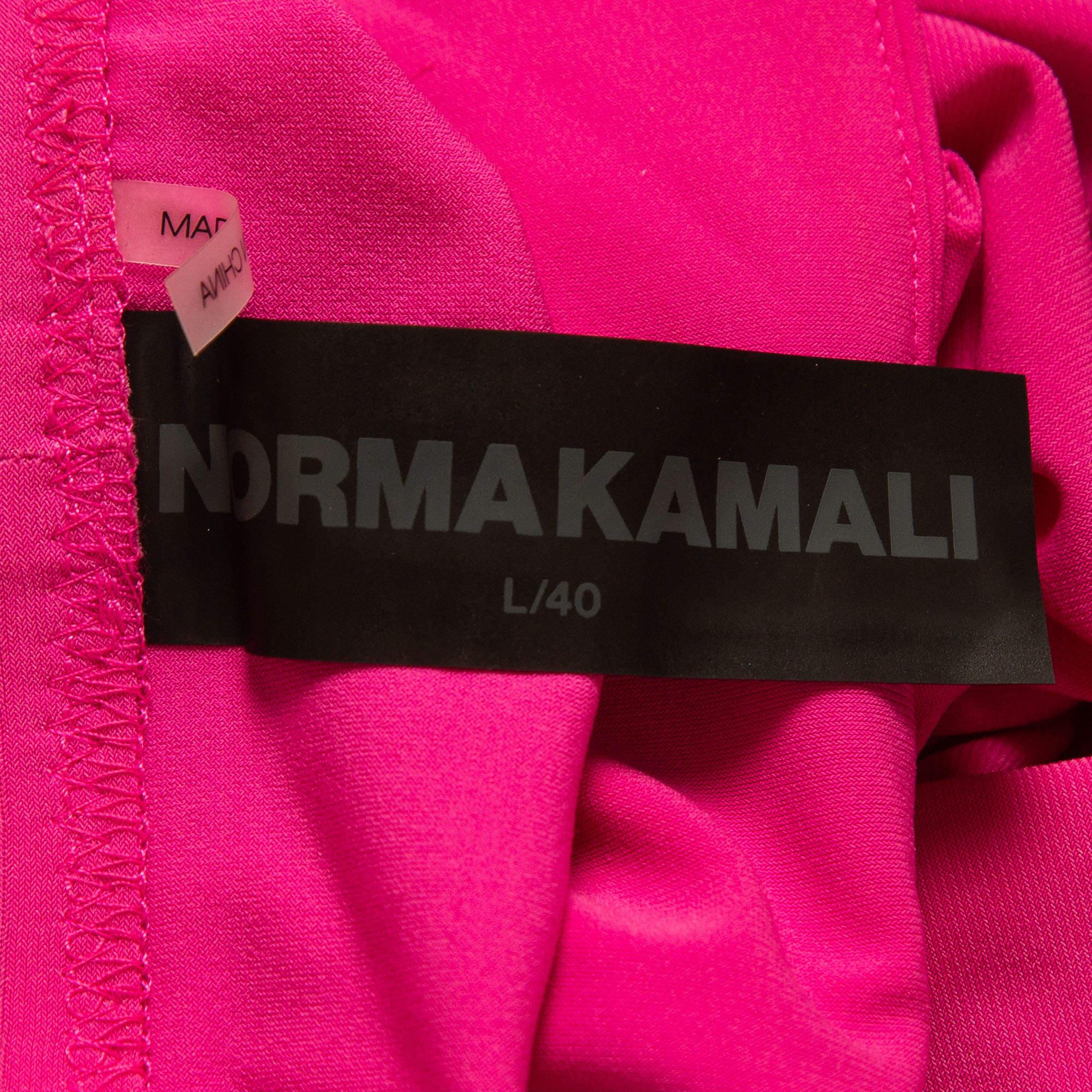 Norma Kamali Mono de licra rosa L en Excelente estado para la venta en Dubai, Al Qouz 2