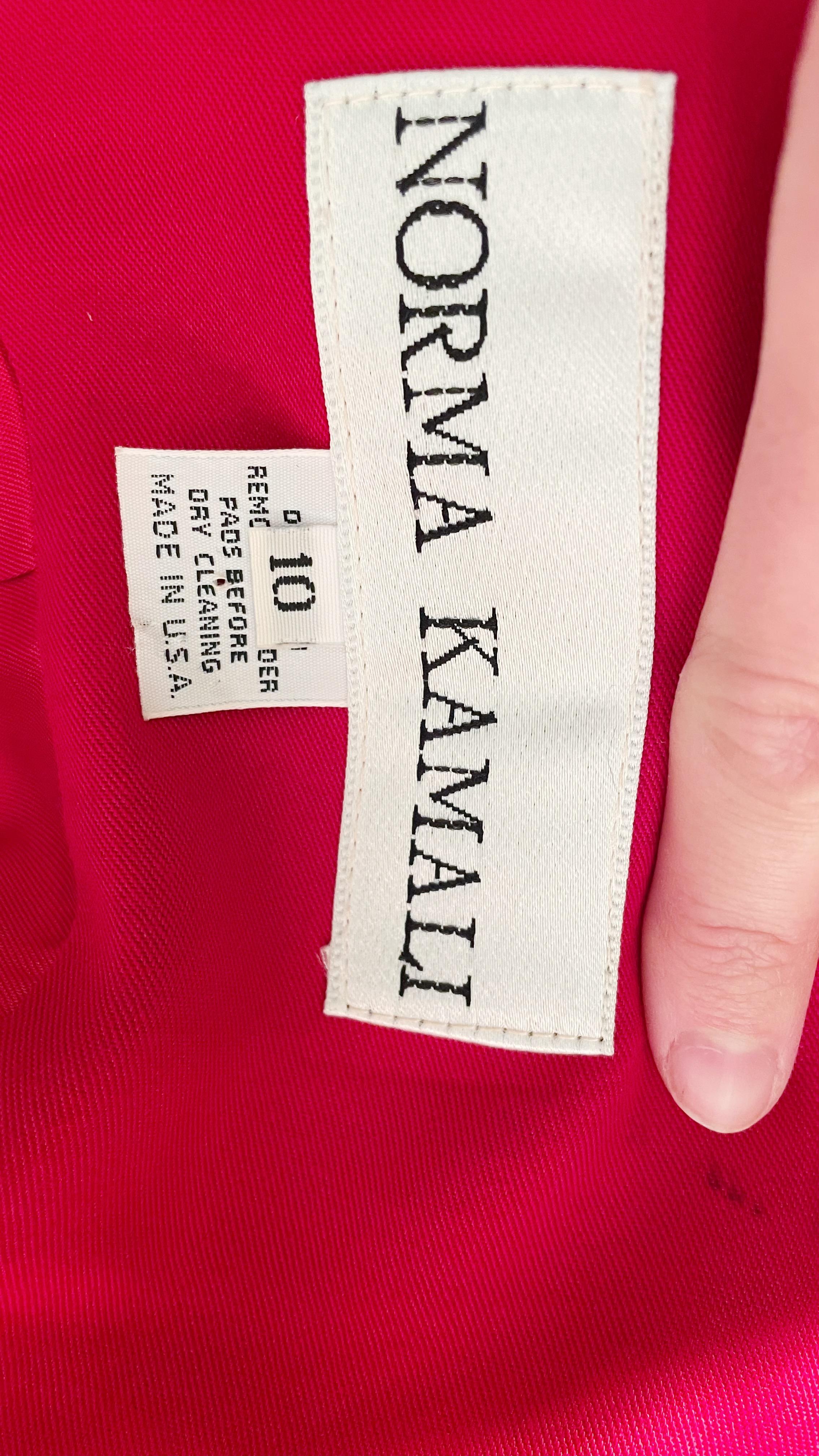 Norma Kamali Red Blazer Dress For Sale 3