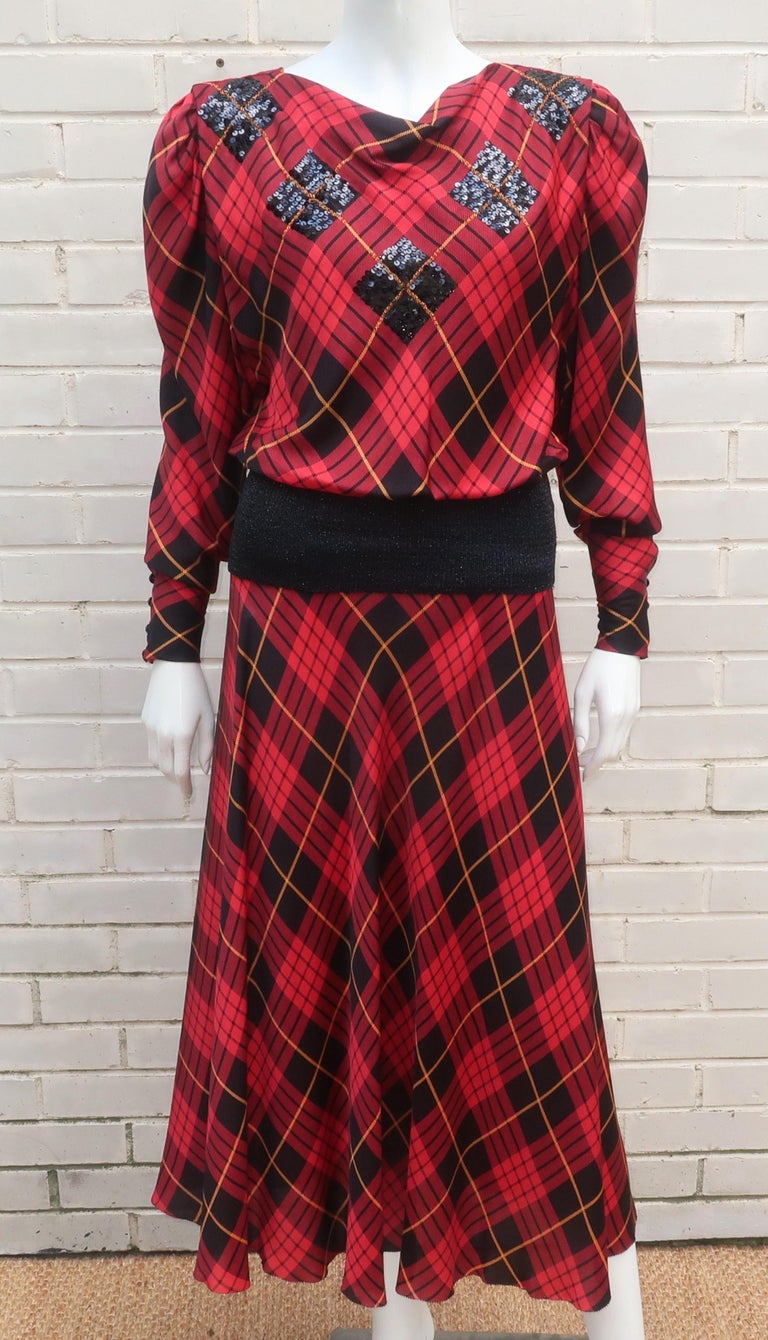 Norma Plaid Dress main image 1